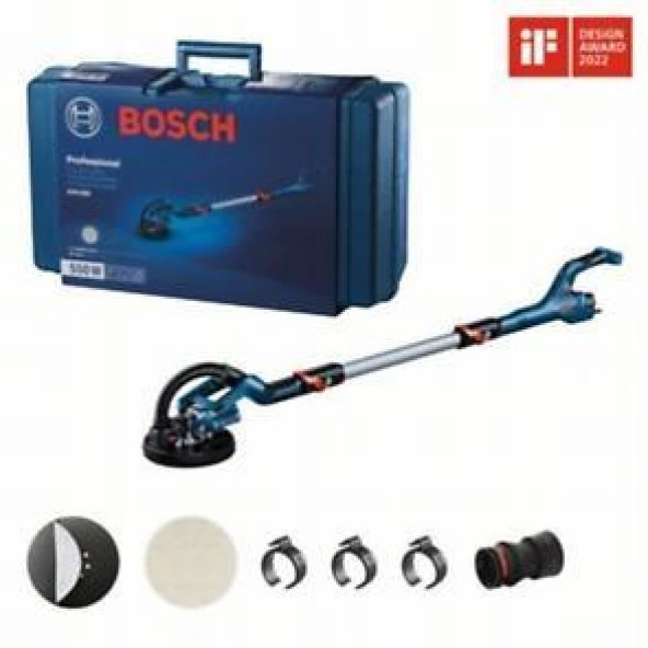 Bosch GTR 550 Alçı Zımpara Makinası Çantalı 0.601.7D4.020 ürün görseli 1