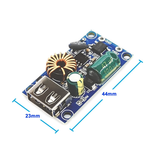 80V to 5V 2A Usb Soket Güç Kaynağı Voltaj Düşürür Güneş Enerjisi Elektrikli Bisiklet Araba Telefon ürün görseli 1