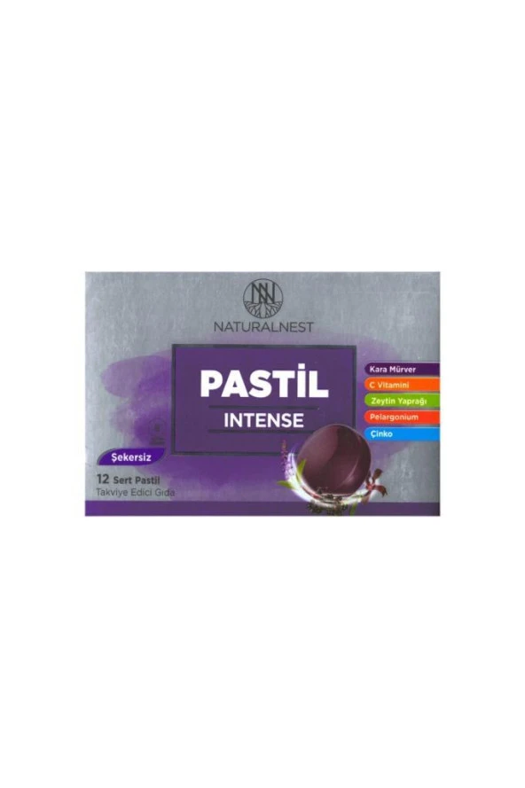 NATURALNEST Intense Şekersiz 12 Sert Pastil ürün görseli 1