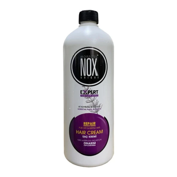 Morfose Nox At Kuyruğu ve Keratin Özlü Saç Kremi 850 ml ürün görseli 1