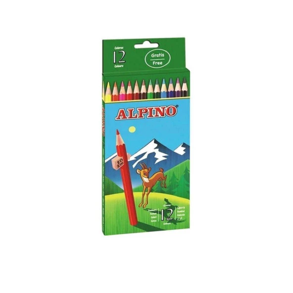 Alpino Kuru Boya Uzun 12'li ürün görseli 1