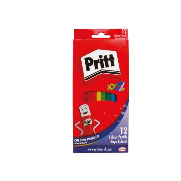 Pritt Kuru Boya Karton Kutu Uzun Boy 12'li ürün görseli 1