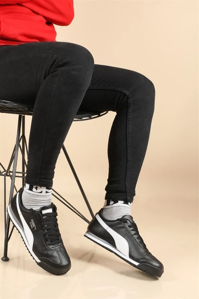 Puma Roma Basic - Erkek Siyah Spor Ayakkabı - 353572 11 ürün görseli 1
