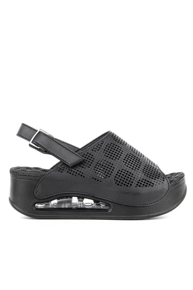 Muya Jambe 34221-001 Air-Max Taban Kadın Sandalet Siyah 36-40 ürün görseli 1