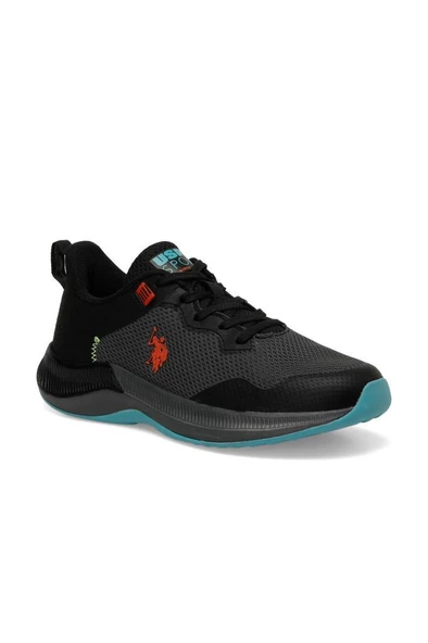 U.S Polo Assn. FLORIN WMN 4FX 101501781 Kadın Sneaker Ayakkabı Siyah 36-40 ürün görseli 1