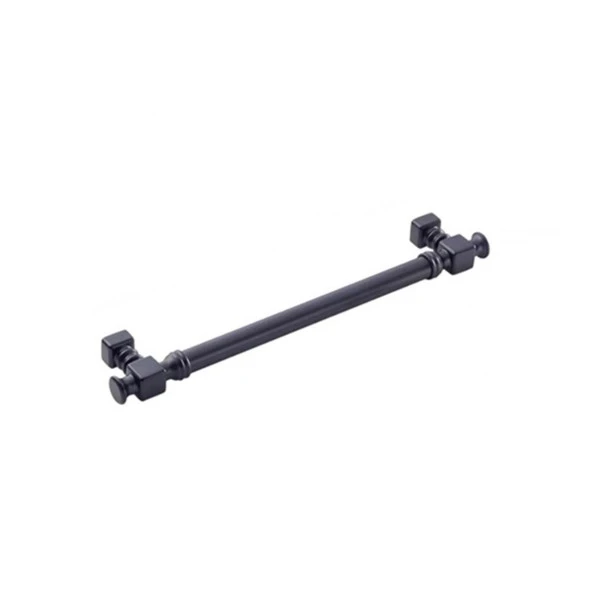 5 Adet Doğanlar Dragon 128 mm Mobilya Kulp Mat Siyah - Resim 4