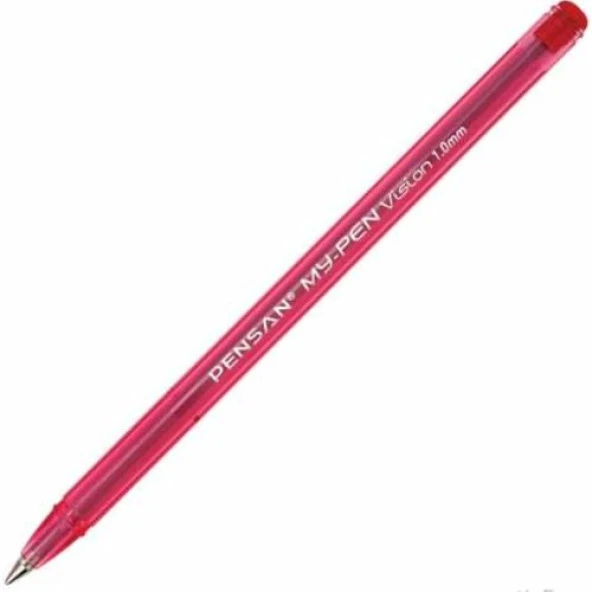 Pensan Tükenmez Kalem My Pen 1mm Kırmızı ürün görseli 1