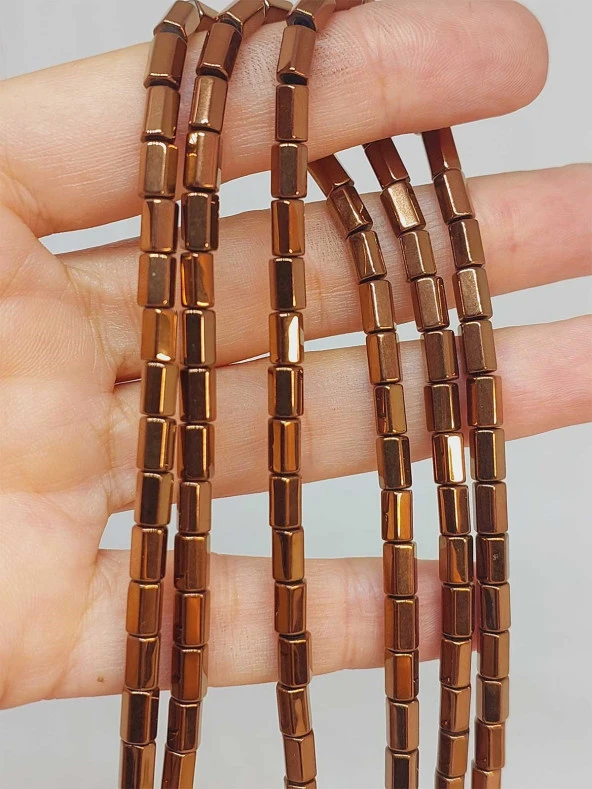 Hematit Taşı Dizi 3.5*6mm (48188) ürün görseli 1