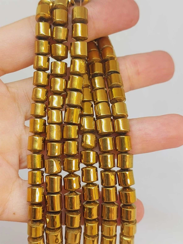 Hematit Taşı Dizi 6*6mm (48196) ürün görseli 1