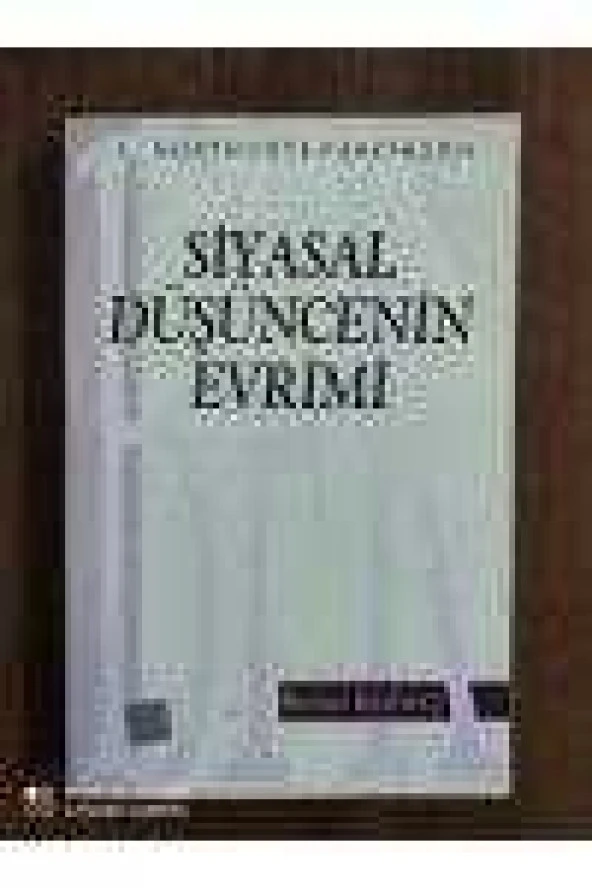 SİYASAL DÜŞÜNCENİN EVRİMİ ürün görseli 1