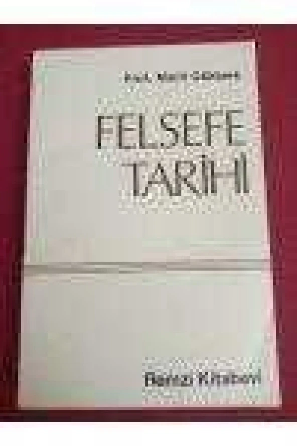 FELSEFE TARİHİ ürün görseli 1