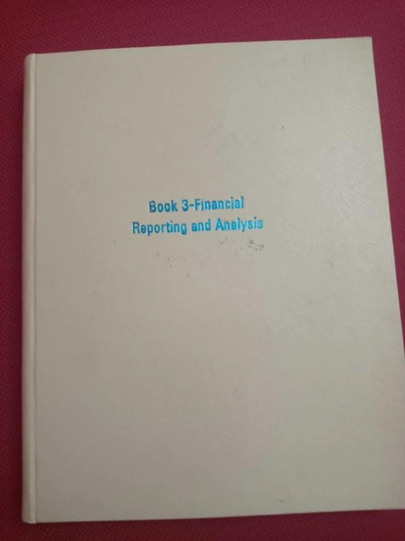FINANCIAL REPORTING AND ANALYSIS ürün görseli 1