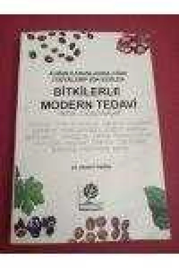 Alman Kanunlarına Göre Düzenlenip İzin Verilen BİTKİLERLE MODERN TEDAVİ Pratik Uygulamalar ürün görseli 1
