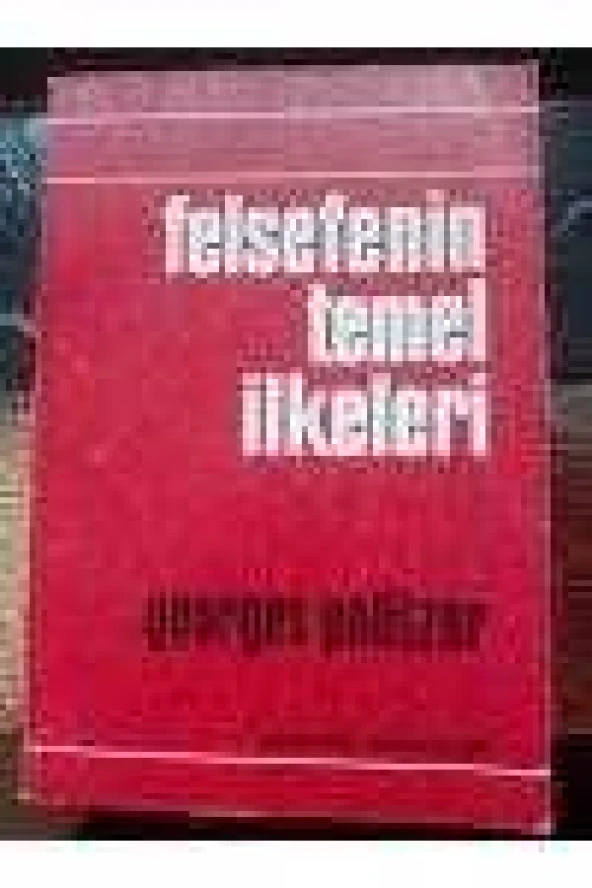 FELSEFENİN TEMEL İLKELERİ ürün görseli 1