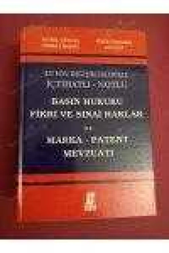 EN SON DEĞİŞİKLİKLERİYLE BASIN HUKUKU FİKRİ VE SINAİ HAKLARI İLE MARKA-PATENT MEVZUATI ürün görseli 1