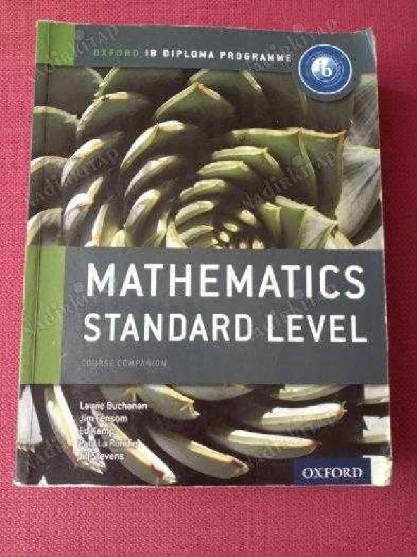 OXFORD IB DIPLOMA PROGRAMME / MATHEMATICS * STANDARD LEVEL ürün görseli 1