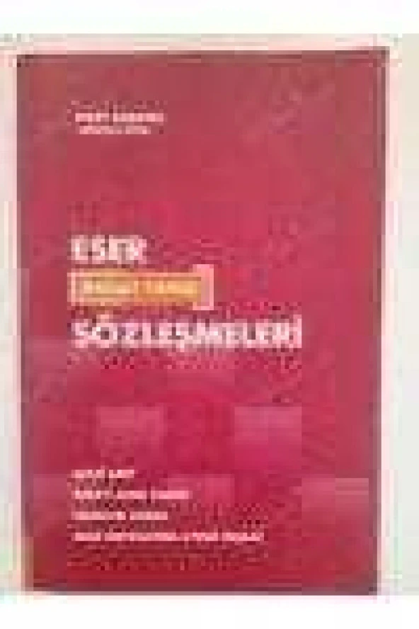 ESER  ( İNŞAAT YAPIM )  SÖZLEŞMELERİ  /  KURULMASI, UYGULANMASI, SONA ERMESİ, SONA ERMESİNİN SONUÇLARI * Cezai Şart, Cezayı Aşan Zarar, Munzam Zarar ürün görseli 1