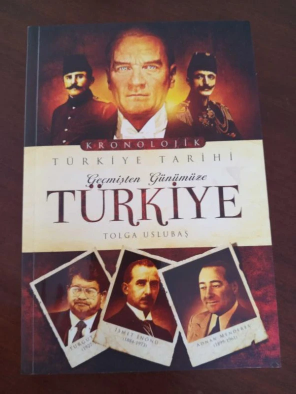 Kronolojik  TÜRKİYE TARİHİ  /   Geçmişten Günümüze TÜRKİYE ürün görseli 1