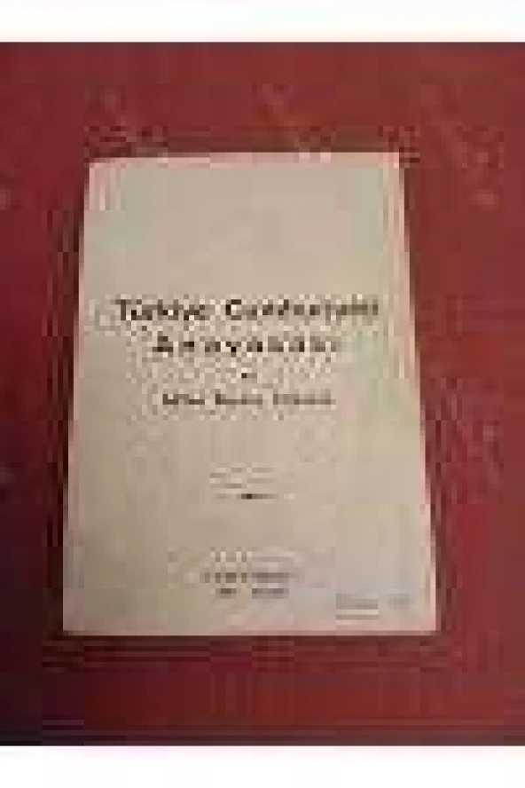 TÜRKİYE CUMHURİYETİ ANAYASASI ve TÜRKİYE BÜYÜK MİLLET MECLİSİ İÇTÜZÜĞÜ ürün görseli 1