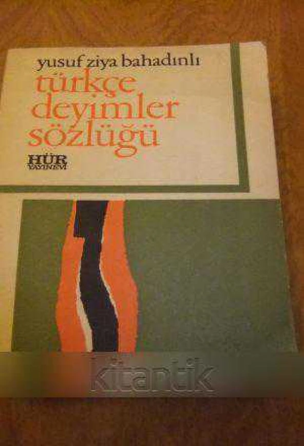 TÜRKÇE DEYİMLER SÖZLÜĞÜ ürün görseli 1