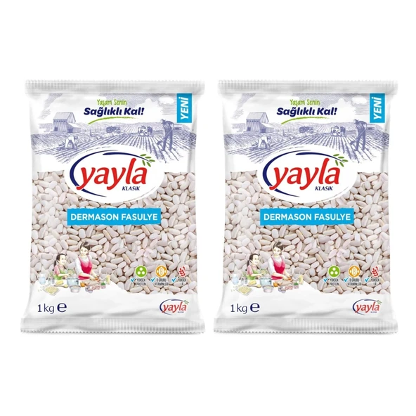 Yayla Dermason Fasulye 1000 gr 2 li ürün görseli 1