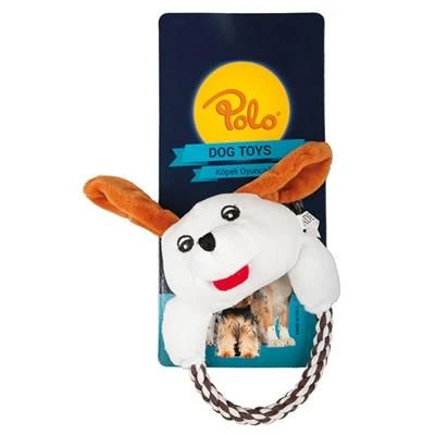 Polo Peluş Köpek Oyuncağı Tek Tutma Kollu 18 Cm ürün görseli 1