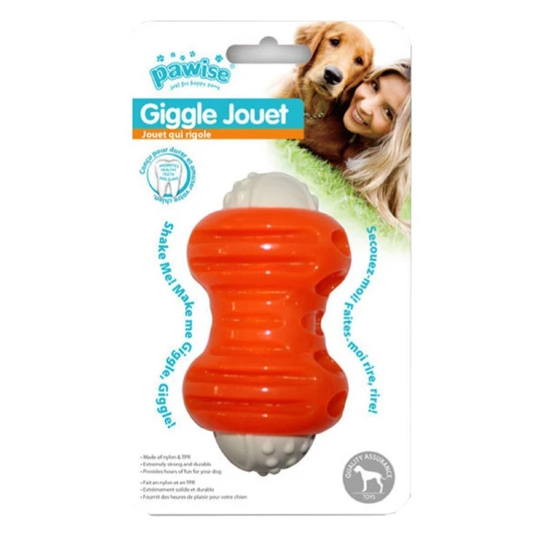 Pawise Giggle Jouet Sesli Rugby Topu Köpek Oyuncağı 12 Cm ürün görseli 1