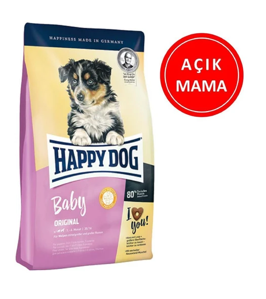 Happy Dog Supreme Young Baby Original Yavru Köpek Maması 1 Kg AÇIK ürün görseli 1