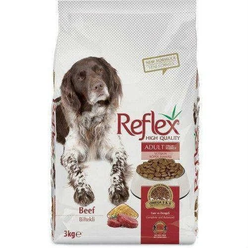Reflex Beyaz Biftekli HE Yetişkin Köpek Maması 3 Kg ürün görseli 1
