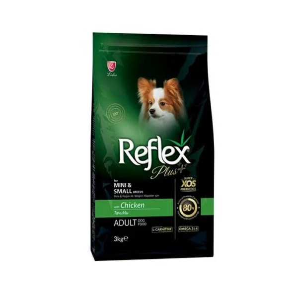 Reflex Plus Adult Small Dog Tavuklu Küçük Irk Köpek Maması 3 Kg ürün görseli 1