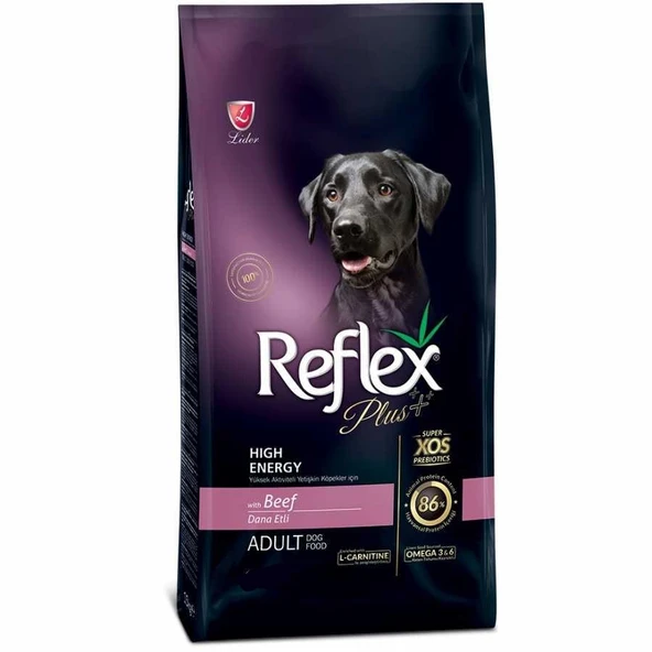 Reflex Plus Biftekli High Energy Köpek Maması 3 Kg ürün görseli 1