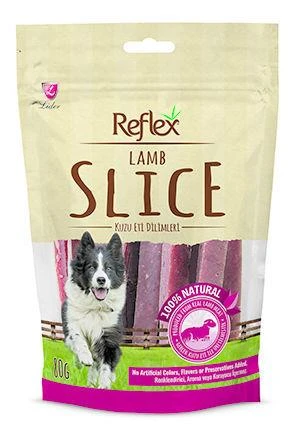 Reflex Kurutulmuş Kuzu Eti Dilimleri Köpek Ödülü 80 gr ürün görseli 1
