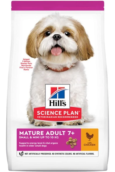 Hills Small & Mini 7+ Small Köpek Maması 1.5 KG ürün görseli 1