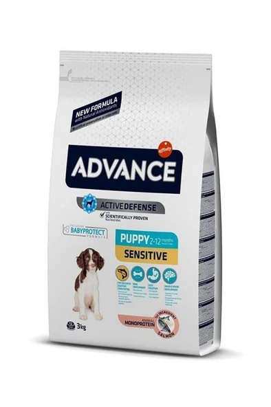 Advance Puppy Sensitive Somonlu Hassas Yavru Köpek Maması 3 Kg ürün görseli 1
