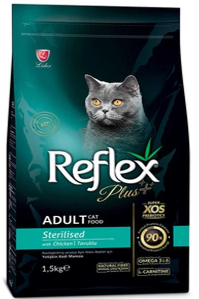 Reflex Plus Tavuklu Kısırlaştırılmış Kedi Maması 1,5 Kg ürün görseli 1