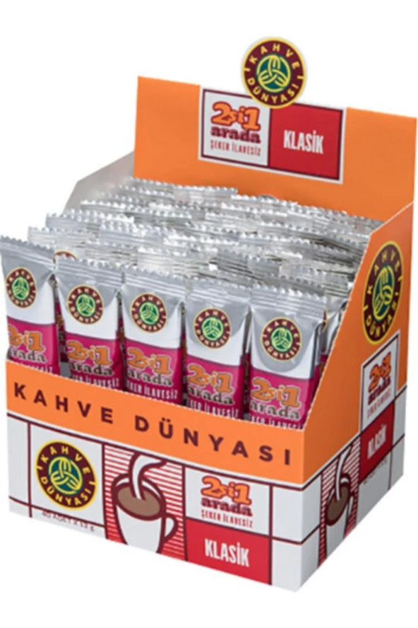 Kahve Dünyası 2si 1 Arada Klasık 40'lı Paket ürün görseli 1
