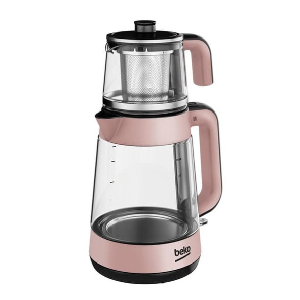 Beko CM 5964 Rose Gold 1900 W Cam Demlikli Çay Makinesi - Resim 2