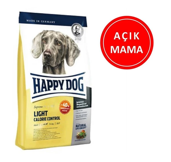 Happy Dog Light Kilo Kontrol Köpek Maması 1 kg AÇIK ürün görseli 1