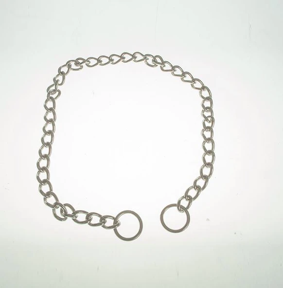Sanlian Köpekler İçin Paslanmaz Çelik Tekli Zincir 2,5 mm 45 cm ürün görseli 1