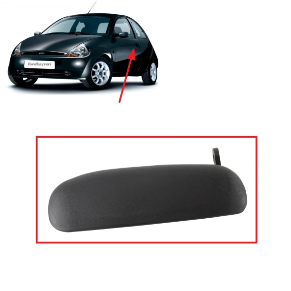 Ford Ka Kapı Kolu - Dış Açma Kolu Sol Şoför Tarafı ürün görseli 1