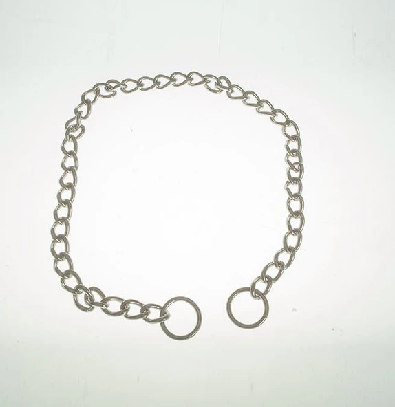 Sanlian Köpekler İçin Paslanmaz Çelik Tekli Zincir 2,0 mm 40 Cm ürün görseli 1