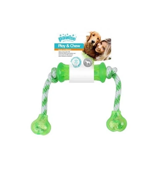 Pawise Köpekler İçin Kemirme Oyuncağı İpli Halter ürün görseli 1