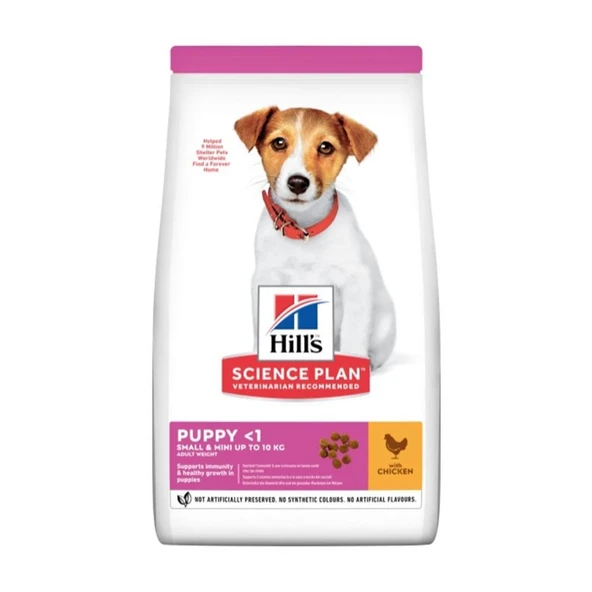 Hills Small & Mini Puppy Küçük Irk Tavuklu Yavru Köpek Maması 3 kg ürün görseli 1
