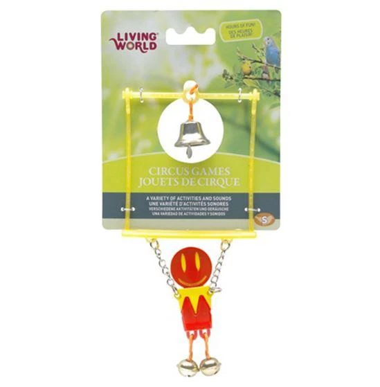 Living World Trapez Kuş Oyuncağı (Kırmızı) ürün görseli 1