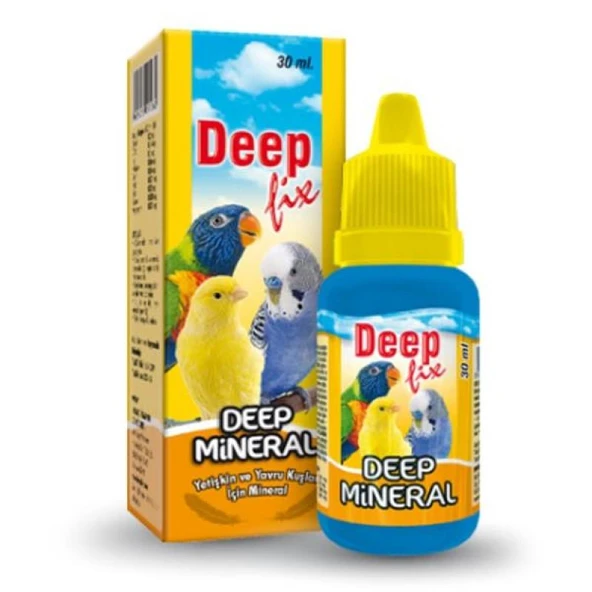 Deep Fix Kafes Kuşları İçin Mineral 30 Ml ürün görseli 1