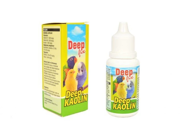 Deep Kaolin (İshal) Kuş Vitamini 15 Ml ürün görseli 1