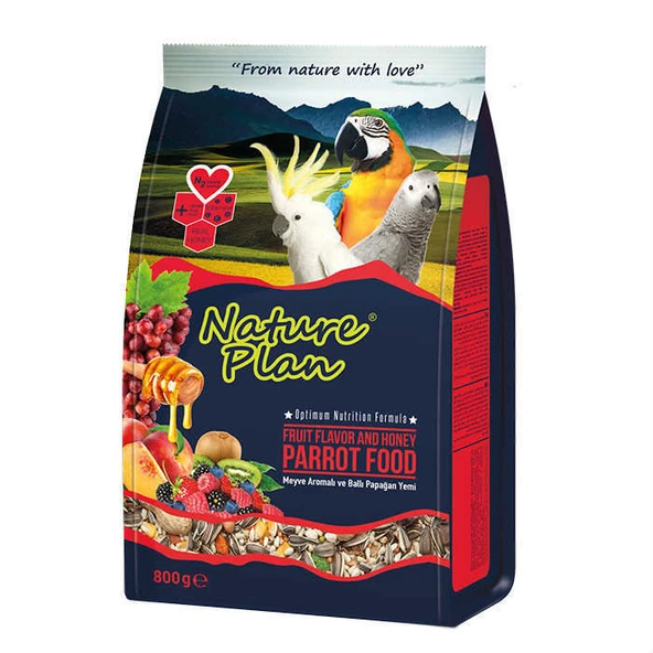 Nature Plan Papağan Yemi 800 gr ürün görseli 1