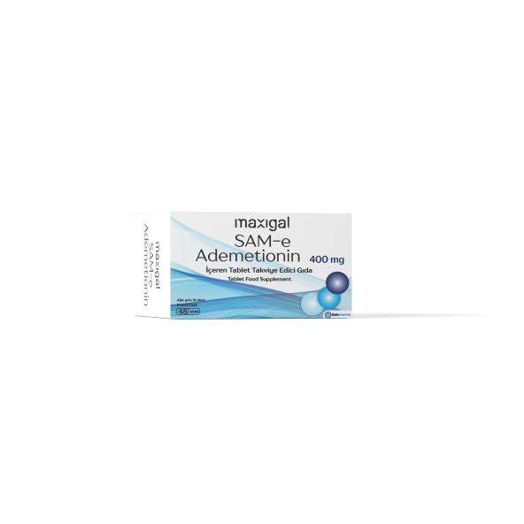 Maxigal Sam-e (ademetionin) 400 Mg 48 Tablet ürün görseli 1