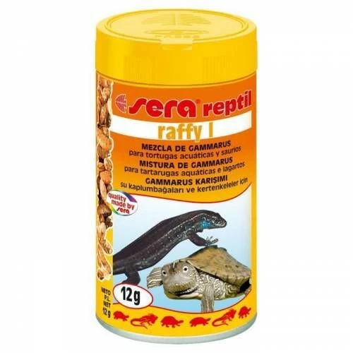 Sera Raffy I (Gammarus) Kaplumbağa ve Sürüngen Yemi 100 ml - 12 gr ürün görseli 1