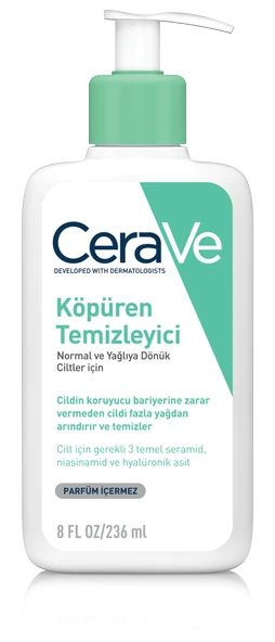 CeraVe Foaming Cleanser 236 ml ürün görseli 1